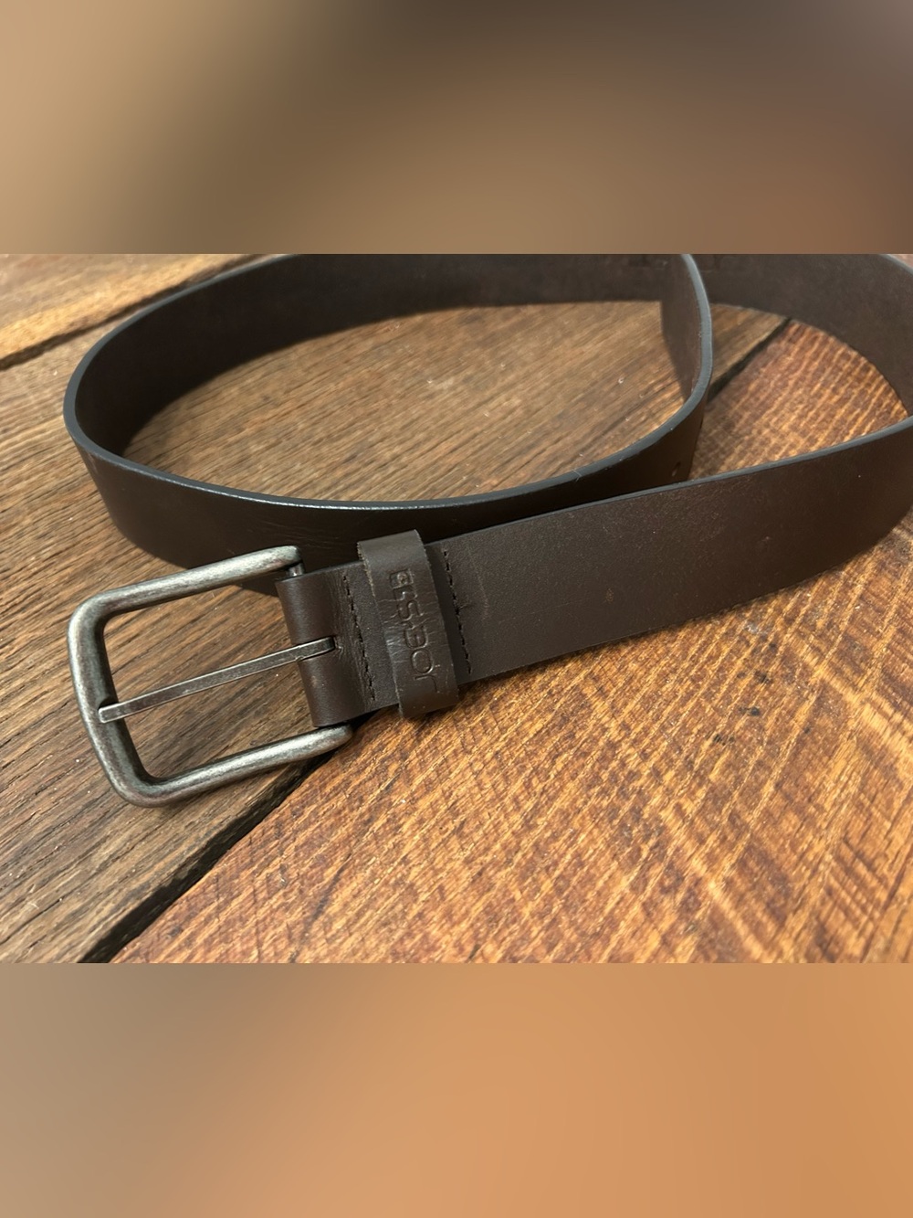 Joe’s Jeans Men’s Leather Belt size 38